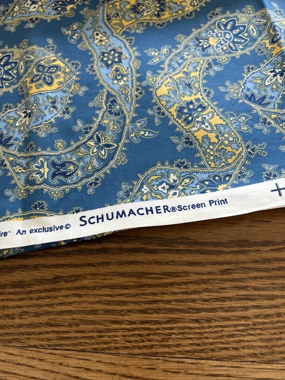 Schumacher Designer Fabric. 2.9” yds - Picture 7 of 13